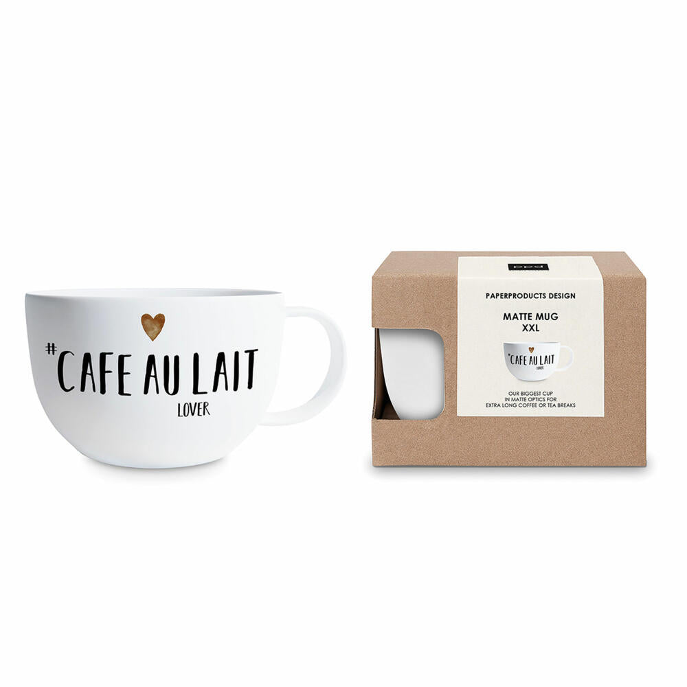 PPD Café au lait Lover Matte Mug XXL, cup, coffee cup, mug, New Bone China, 550 ml, 162702128