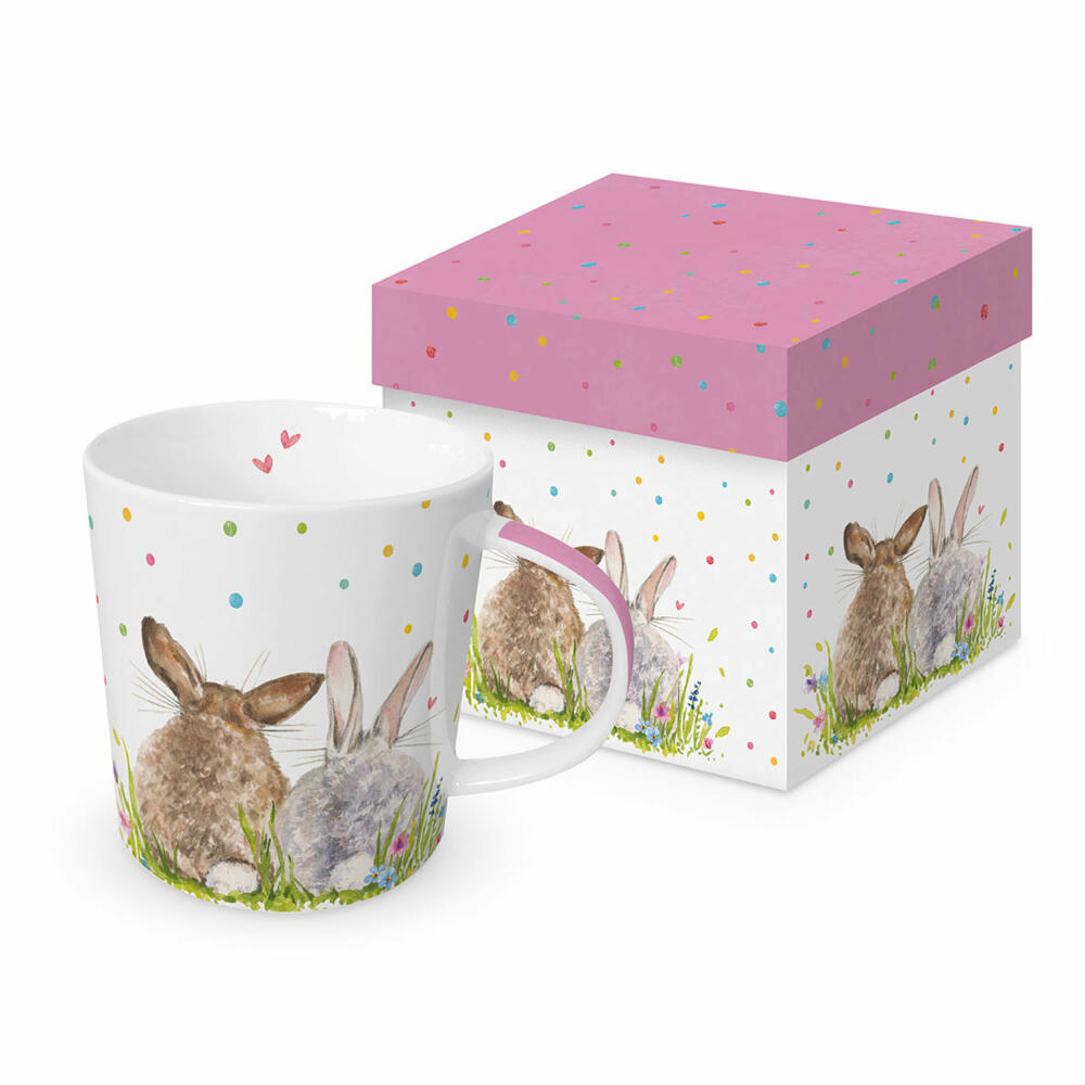 PPD Easter Party Trend Mug, in Geschenkbox, Henkelbecher, Kaffeebecher, Becher, Tasse, New Bone China, 400 ml, 160302181
