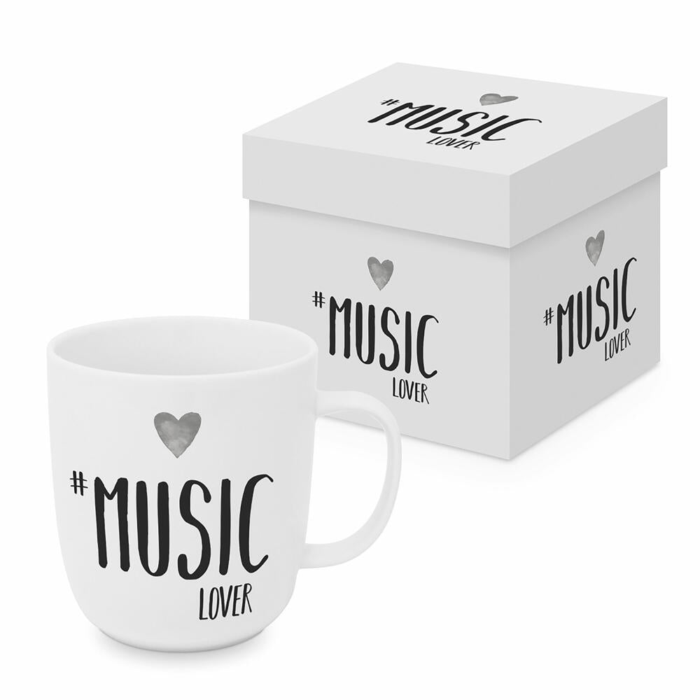 PPD Music Lover Matte Mug, in gift box, mug, coffee mug, cup, New Bone China, 400 ml, 161402310