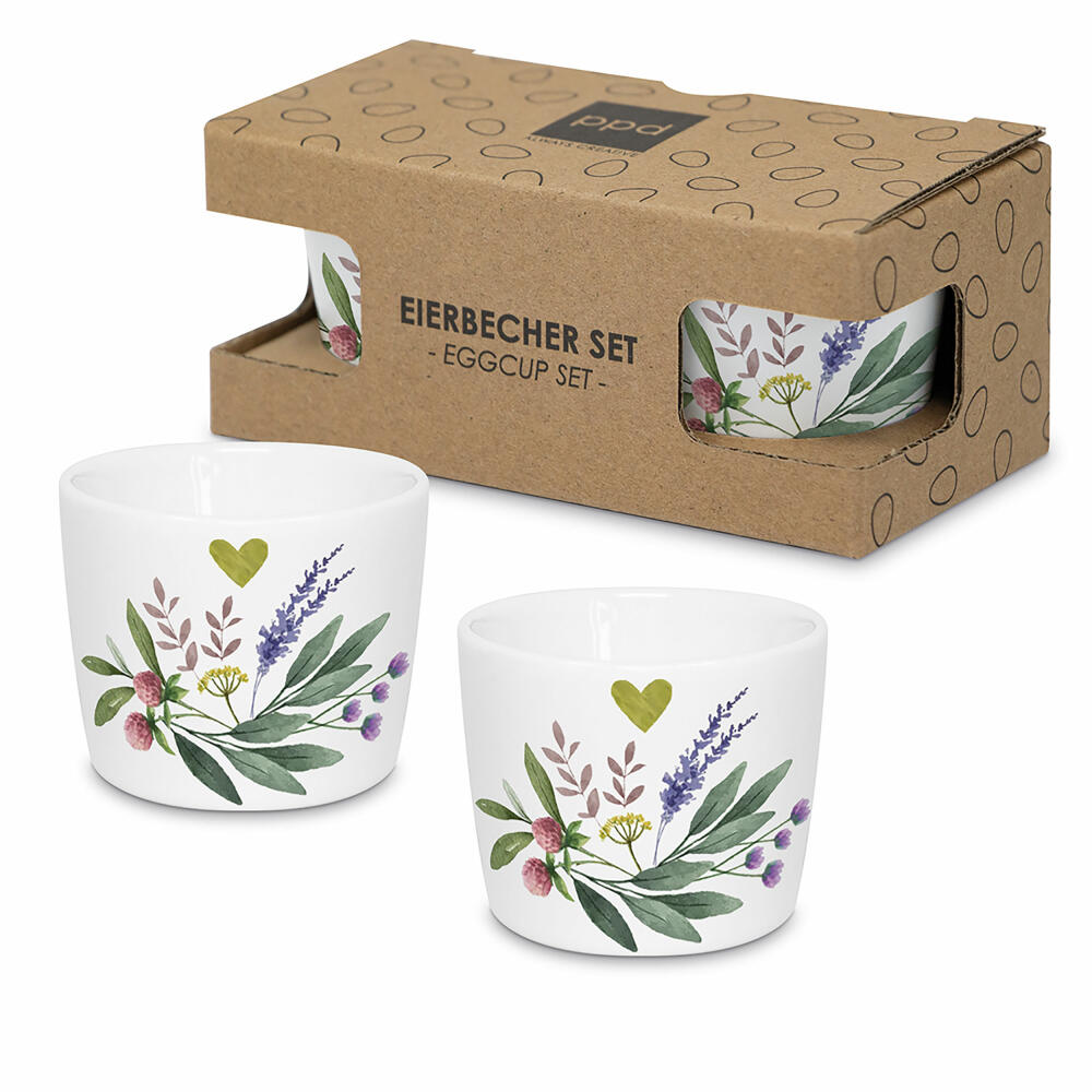 PPD Provence Egg Cup Set, 2-piece, egg cup, egg holder, New Bone China, 162402313