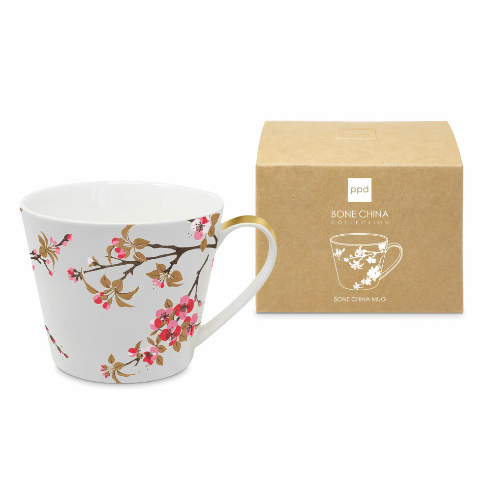 PPD Fiori Rossi Mug, Kaffeetasse, Becher, Tasse, Bone China, 400 ml, 163602532