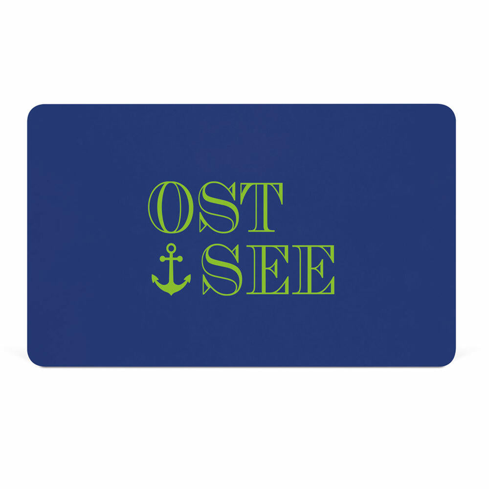 PPD Happy Place Ostsee D@H Tray, breakfast board, board, breakfast, Resopal, 14.3 x 23.3 cm, 586002719
