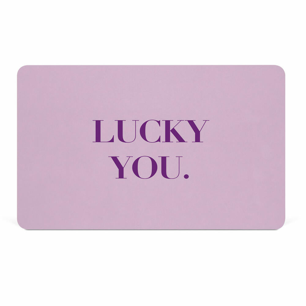 PPD Lucky You. D@H Tray, Frühstücksbrettchen, Brettchen, Frühstück, Resopal, 14.3 x 23.3 cm, 586002745