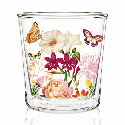 PPD Illusion Trendglas Doppelwandig, Teeglas, Thermoglas, Tee Glas, Borosilikatglas, 300 ml, 170203003