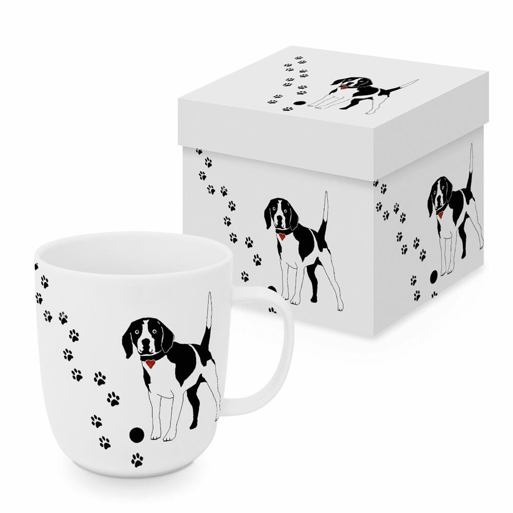 PPD Atelier Chiens Matte Mug, Kaffeetasse, Becher, Tasse, New Bone China, 400 ml, 161402963