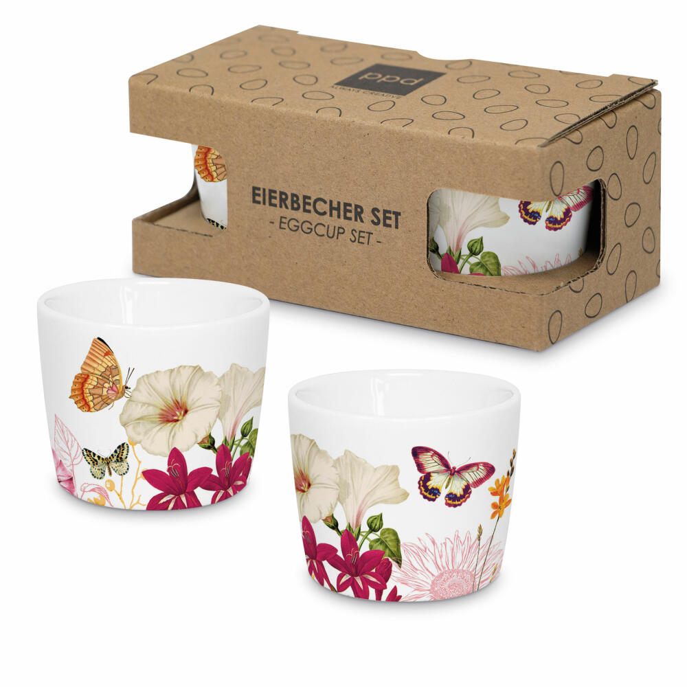 PPD Illusion Egg Cup Set, 2-tlg., Eierbecher, Eierhalter, New Bone China, 162403003