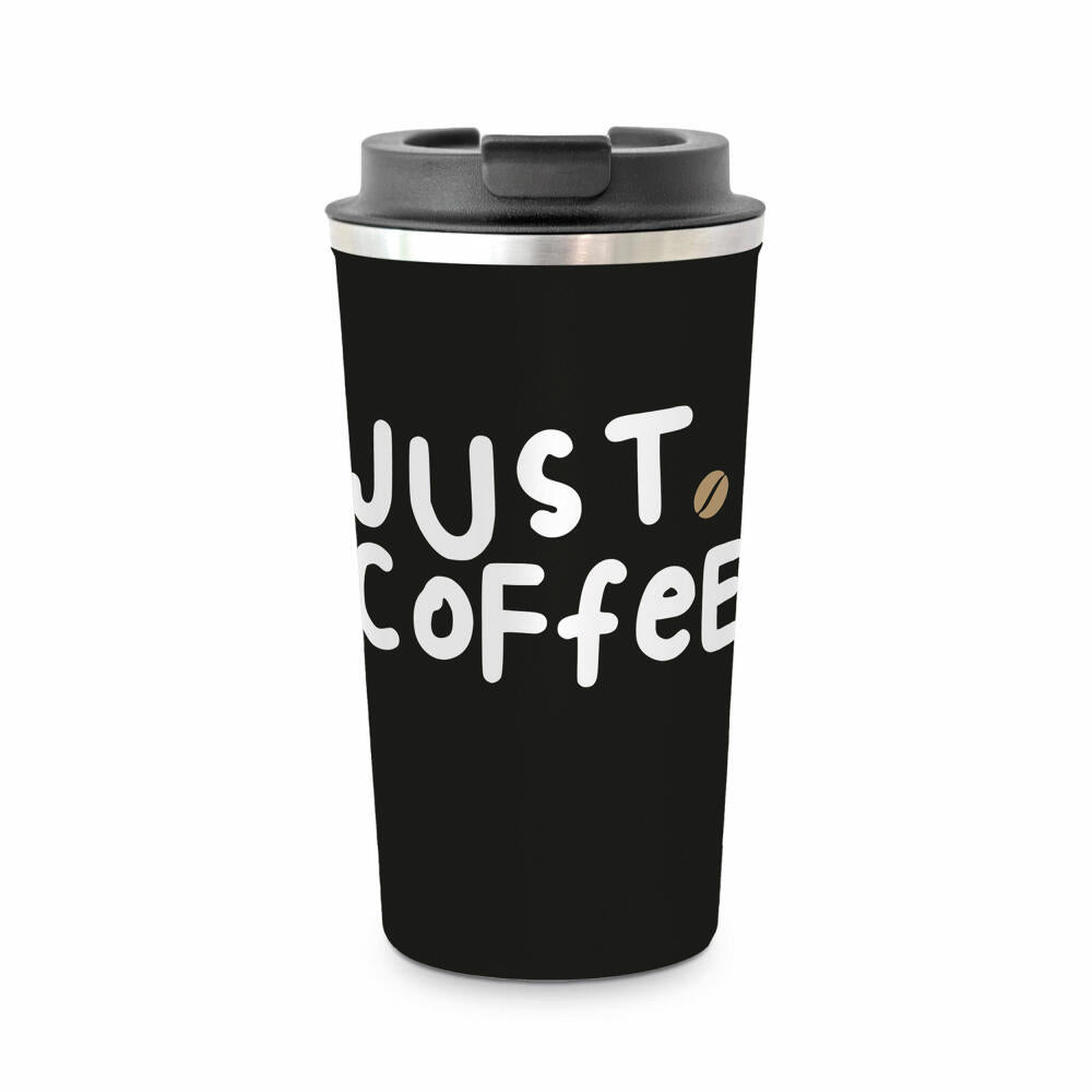 PPD Just Coffee Coffee2go, Thermobecher, Coffee To Go, Isobecher, Iso Becher, Edelstahl, 450 ml, 181403078