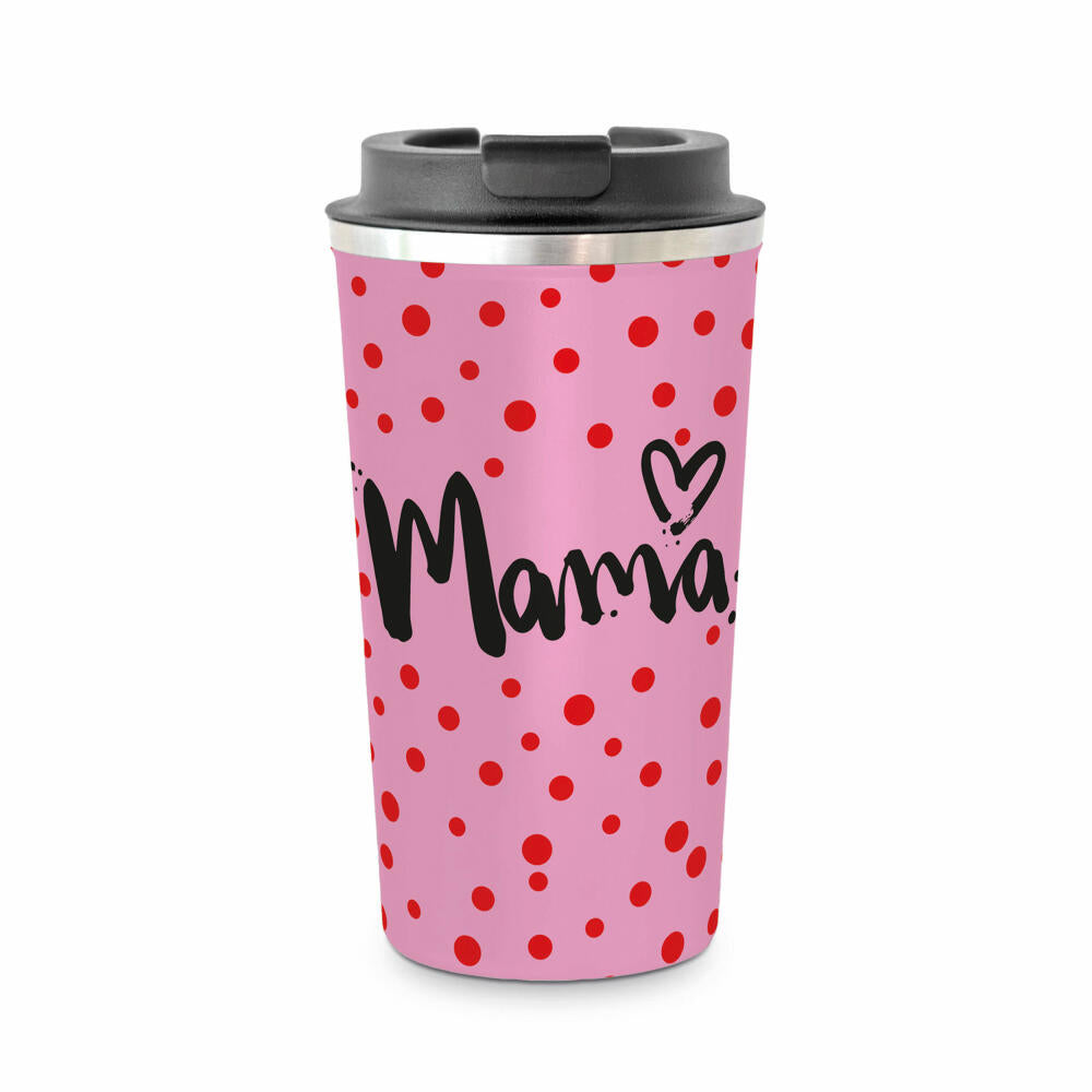 PPD Formart Mama Coffee2go, Thermobecher, Coffee To Go, Isobecher, Iso Becher, Edelstahl, 450 ml, 181403053