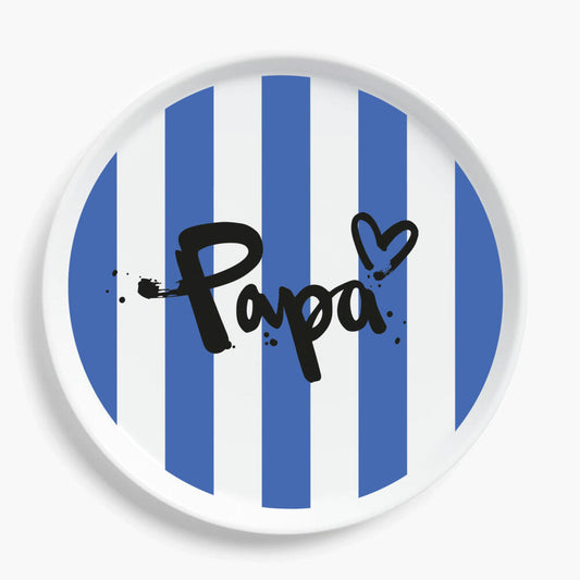 PPD Formart Papa Trend Plate 21, Teller, Frühstücksteller, Kuchenteller, New Bone China, Ø 21 cm, 160903063