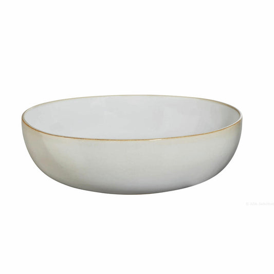 ASA Selection saisons salad bowl sand, salad bowl, serving bowl, bowl, stoneware, beige, Ø 29.5 cm, 27273107