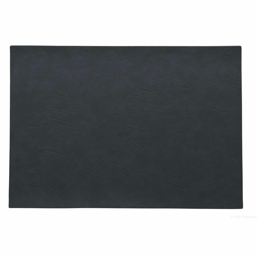 ASA Selection vegan leather Tischset Nightsky, Platzmatte, Platzdeckchen, Untersetzer, PU Lederoptik, Blau, 78303076