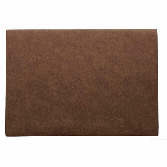 ASA Selection vegan leather placemat Caramel, placemat, placemat, coaster, PU leather look, brown, 78306076