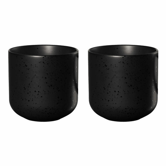ASA Selection coppatea set of 2 tea cups kuro, mug, cup, porcelain, matt black, 200 ml, 19080190