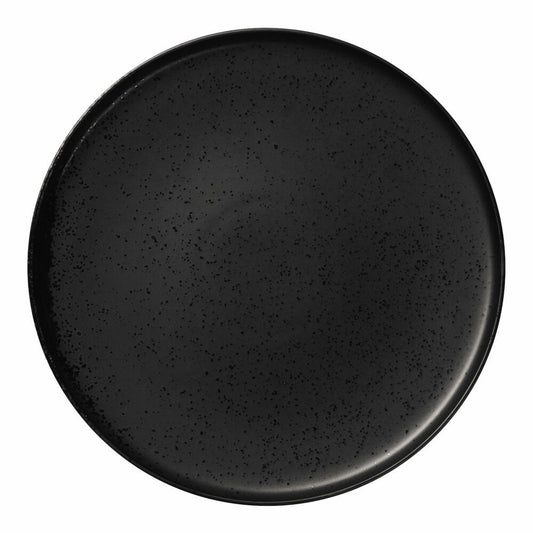 ASA Selection coppa dinner plate kuro, dinner plate, plate, porcelain, matt black, D 26.5 cm, 19160190