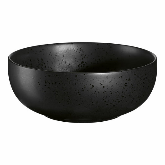 ASA Selection coppa Buddha Bowl, Schale, Schüssel, Servierschale, Salatschale, Porzellan, Ø 18 cm, Kuro / Schwarz, 19293190