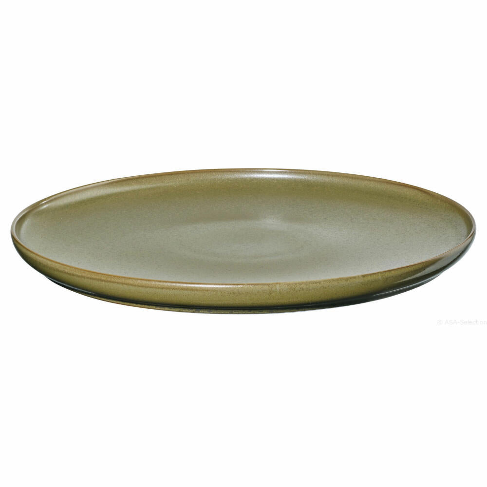 ASA Selection coppa miso dinner plate, dinner plate, dining plate, porcelain, yellow, Ø 26.5 cm, 19160194