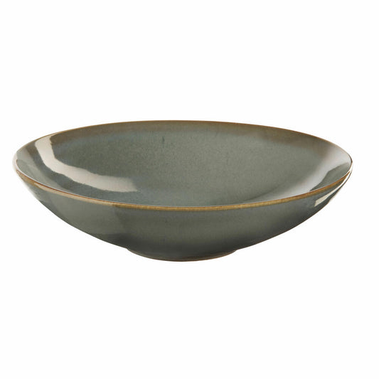 ASA Selection saisons eucalyptus gourmet plate, gourmet plate, dinner plate, porcelain, green, Ø 23 cm, 27251175