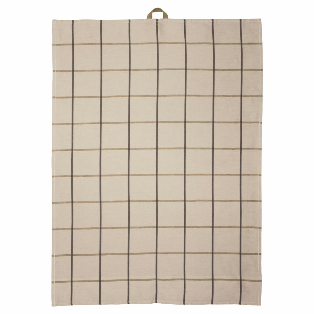 ASA Selection textil Geschirrtuch nougat pattern, Geschirrhandtuch, Küchenhandtuch, Halbleinen, Nude, 50 x 70 cm, 37827065