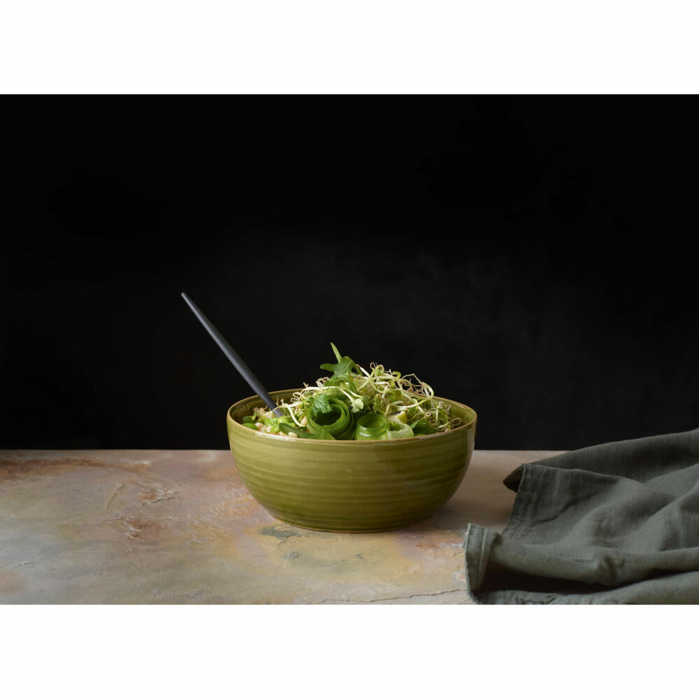 ASA Selection Poke Bowl Edamame, Schale, Schüssel, Porzellan, Grün, Ø 18 cm, 24350265