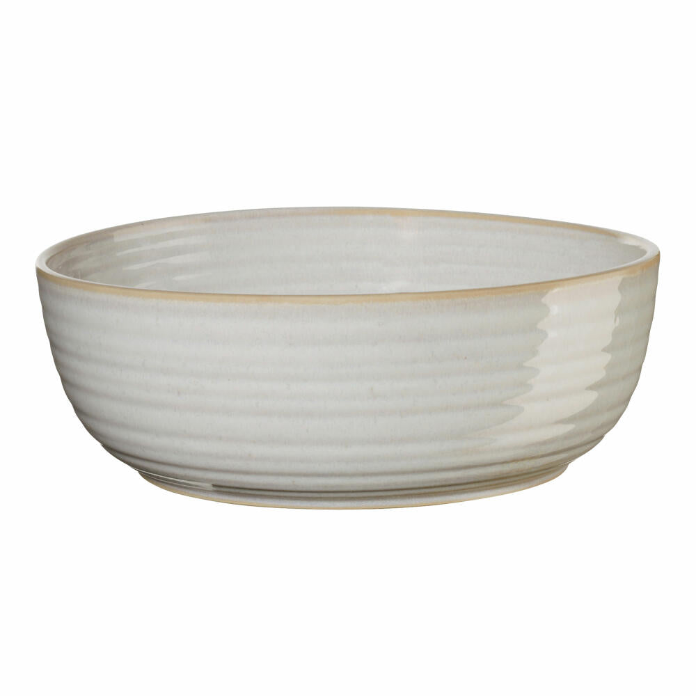 ASA Selection Poké Salad Bowl Cauliflower, salad bowl, stoneware, glossy white, 25 cm, 24270267