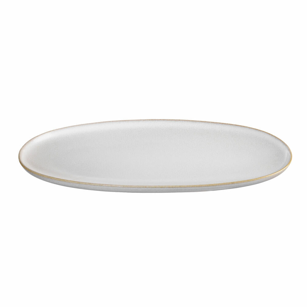 ASA Selection Platter oval Sand, Serving platter, Stoneware, Nude, 28.5 x 16 cm, 27200107