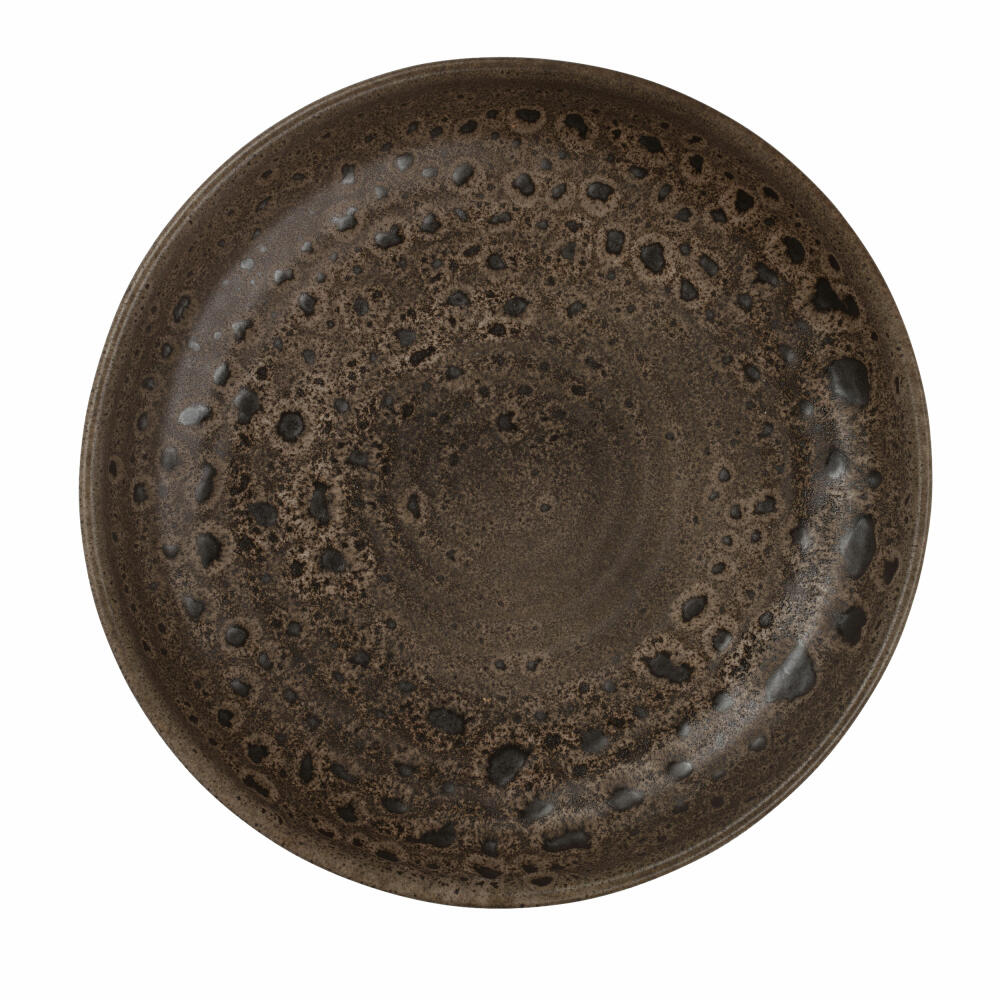 ASA Selection Poké Fusion Plate Mangosteen, Plate, Bowl, Stoneware, Brown, 22 cm, 24230266