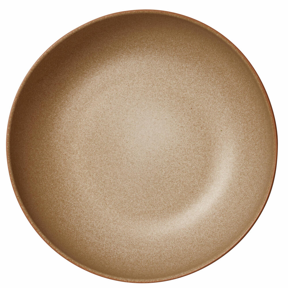 ASA Selection Saisons pasta plate, plate, dinner plate, stoneware, almond, Ø 21 cm, 27231080