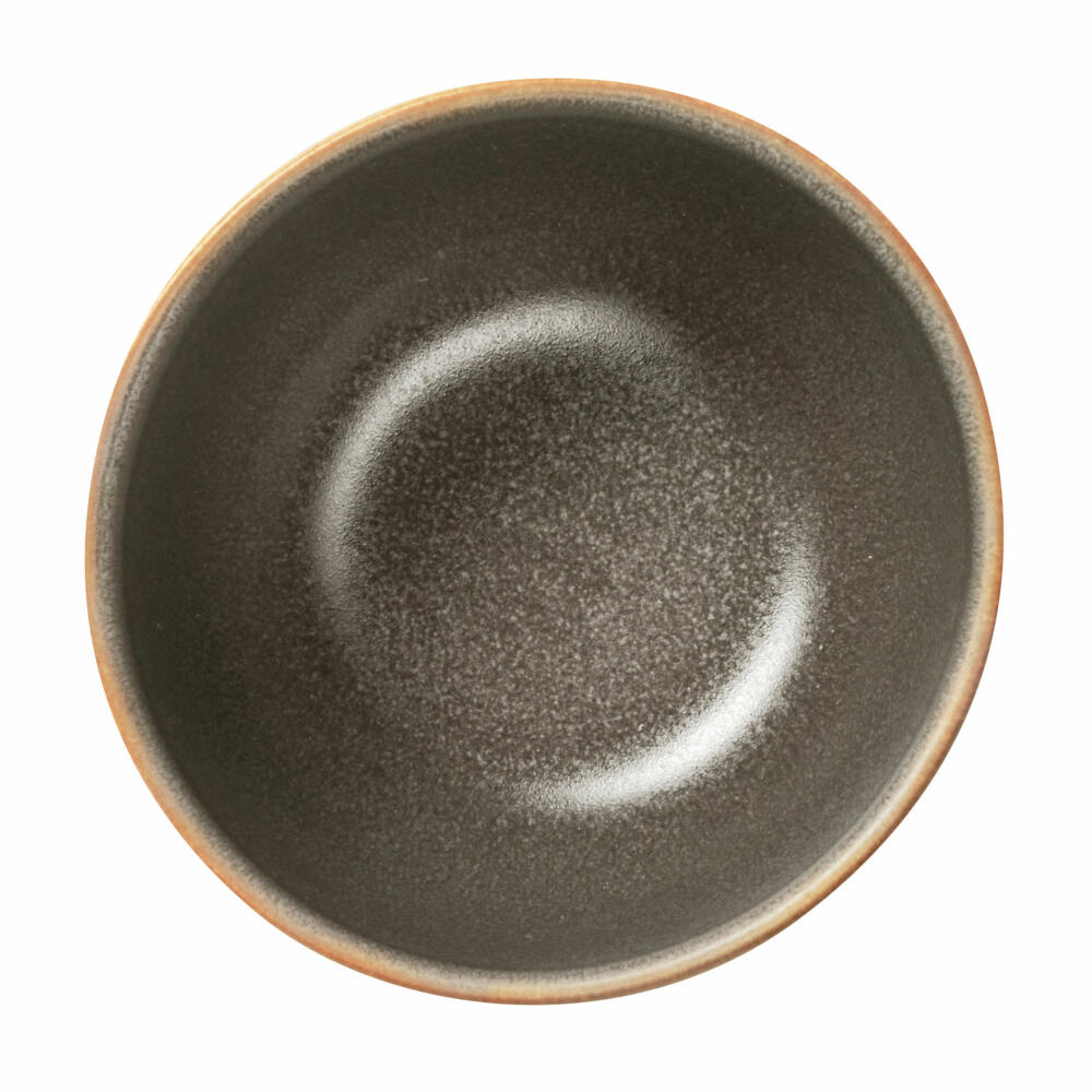 ASA Selection Saisons bowl, dip bowl, snack bowl, bowl, stoneware, Beluga, 125 ml, 27301081