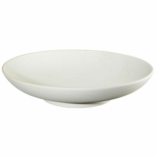 ASA Selection Japandi bowl, decorative bowl, serving bowl, stoneware, soft shell, Ø 35 cm, 73046249