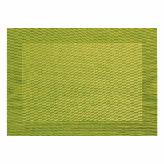 ASA Selection PVC placemat with woven edge, placemat, placemat, PVC, kiwi green, W 33 cm, 78069076