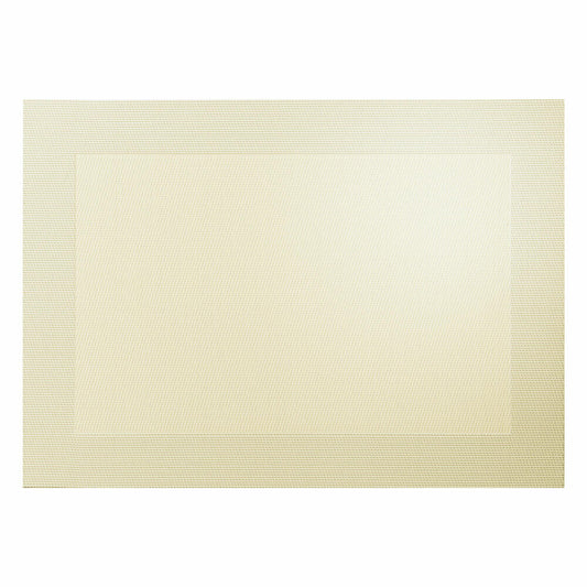 ASA Selection PVC placemat with woven edge, placemat, placemat, PVC, gold tone, W 33 cm, 78089076