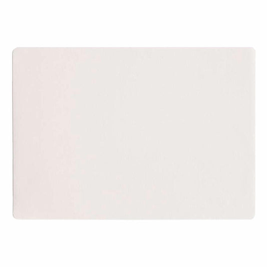 ASA Selection Table Tops placemat artificial leather, place set, placemat, PVC, white, 46 x 33 cm, 7800420