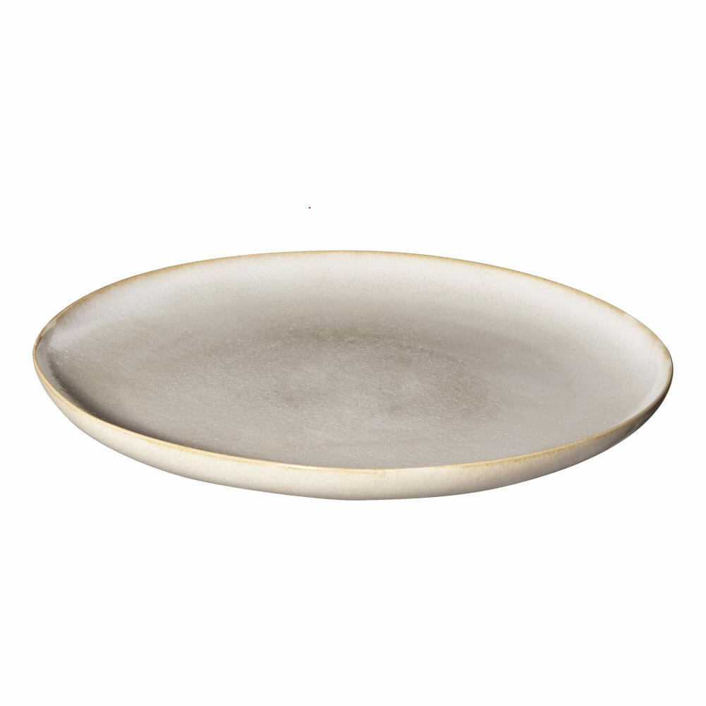 ASA Selection saisons underplate sand, dinner plate, serving plate, plate, stoneware, natural, D 31 cm, 27181107