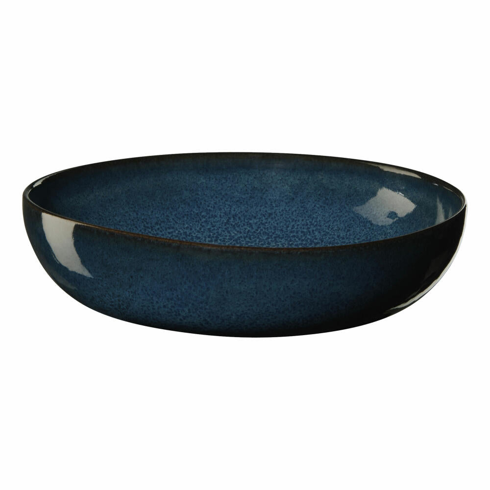 ASA Selection saisons Pastateller midnight blue, Speiseteller, Pastaschale, Schüssel, Steinzeug, Blau, D 21 cm, 27231119