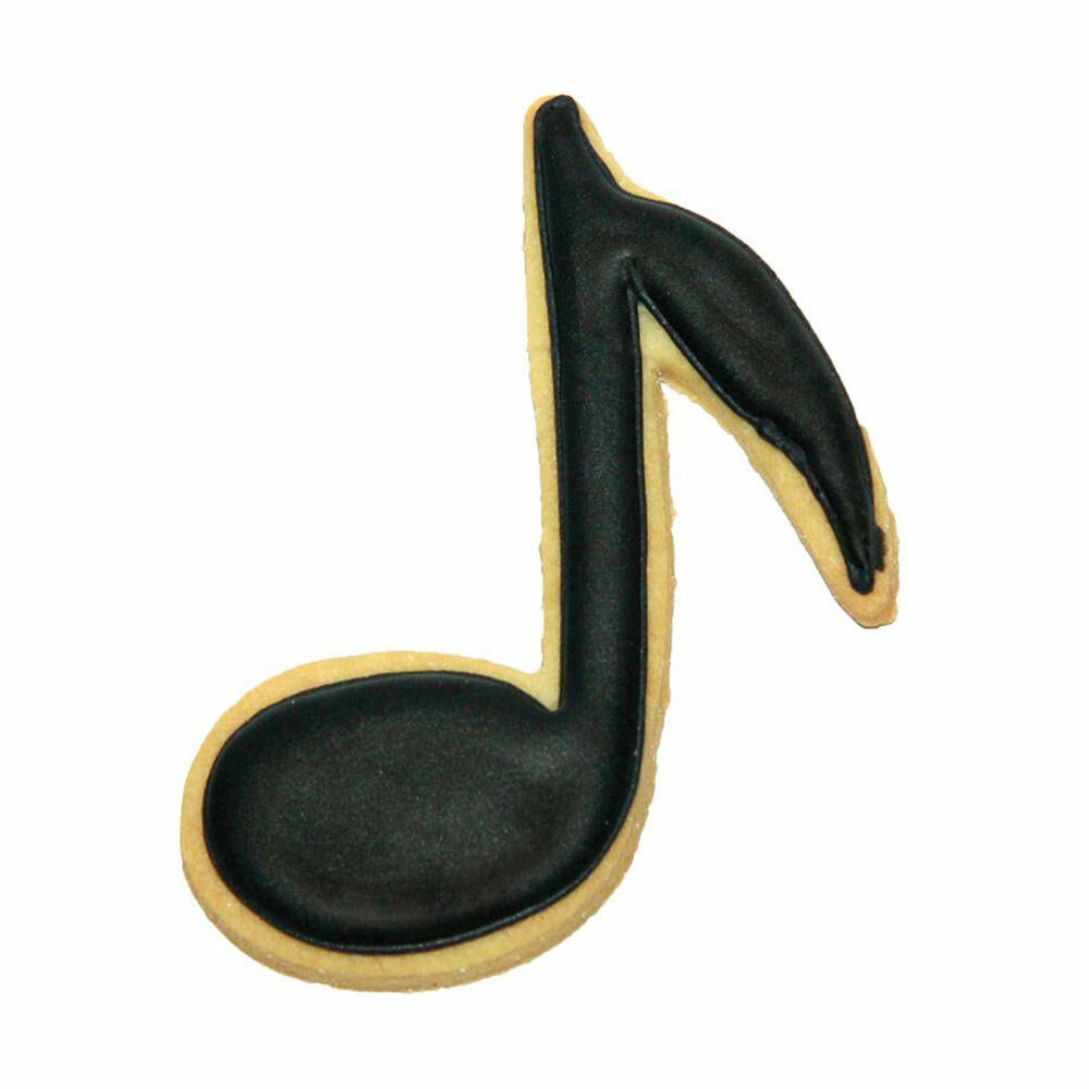 Birkmann Cookie Cutter Note, Cookie Cutter, Cookie Mold, Biscuit, Cookies, Tinplate, 10 cm, 122956