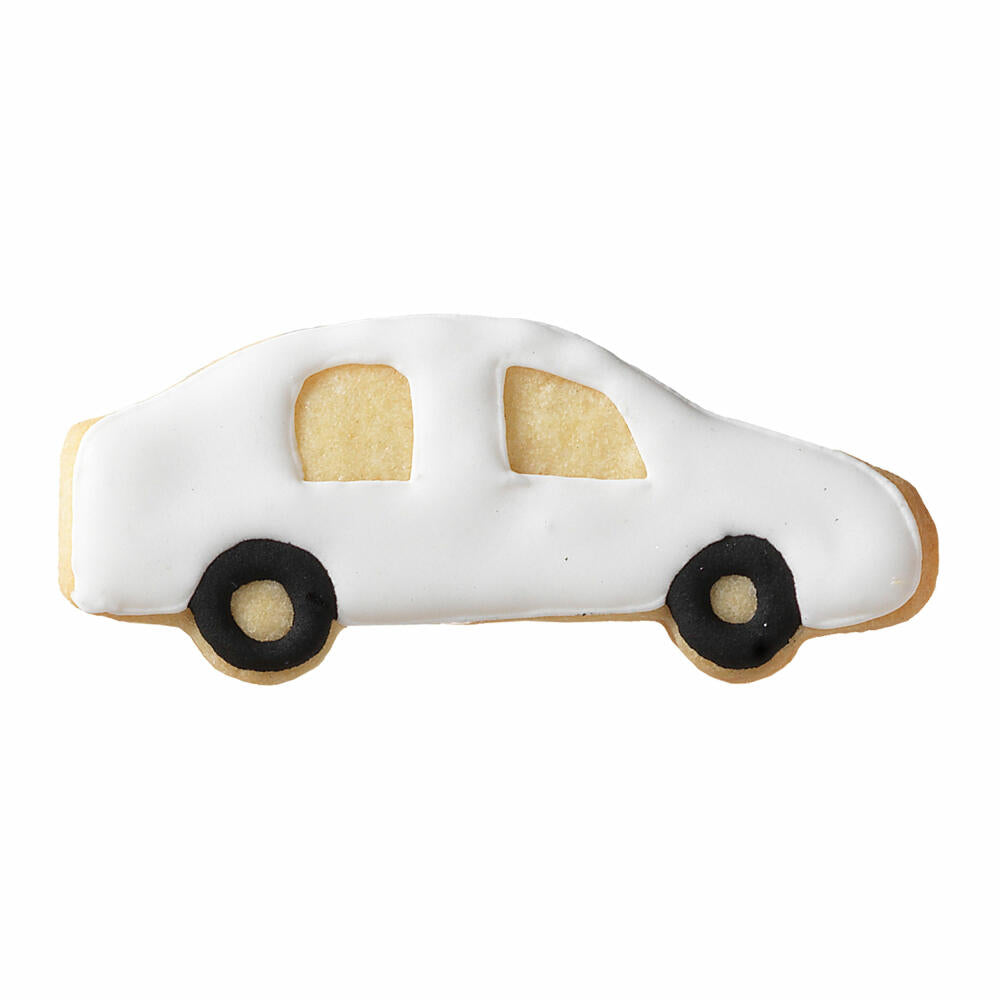 Birkmann cookie cutter limousine, cookie cutter, cookie cutter, biscuit cutter, tinplate, 7.5 cm, 123489