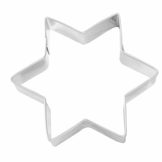 Birkmann Lebkuchen-Ausstechform Stern, Ausstecher, Plätzchenform, Keks, Plätzchen, Edelstahl, 9 cm, 143739