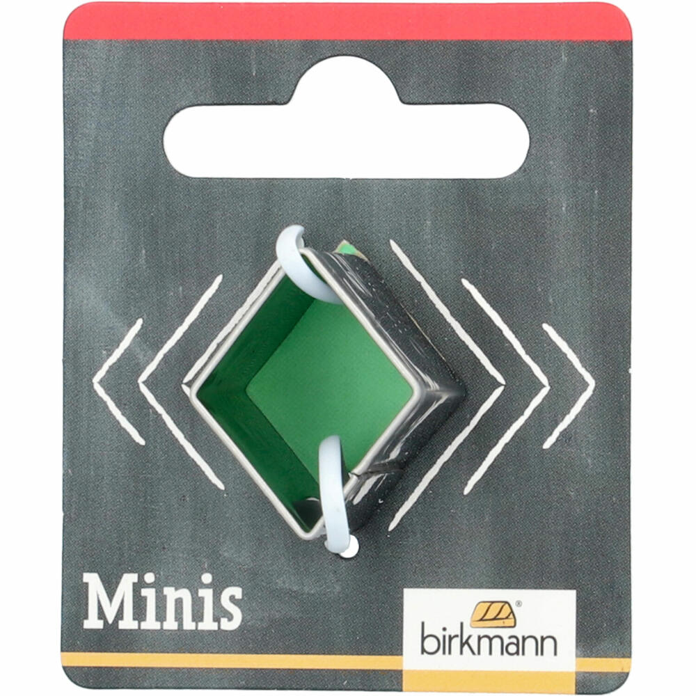 Birkmann Mini-Ausstechform Raute, Ausstecher, Plätzchenform, Keks, Plätzchen, Edelstahl, 2.5 cm, 152502