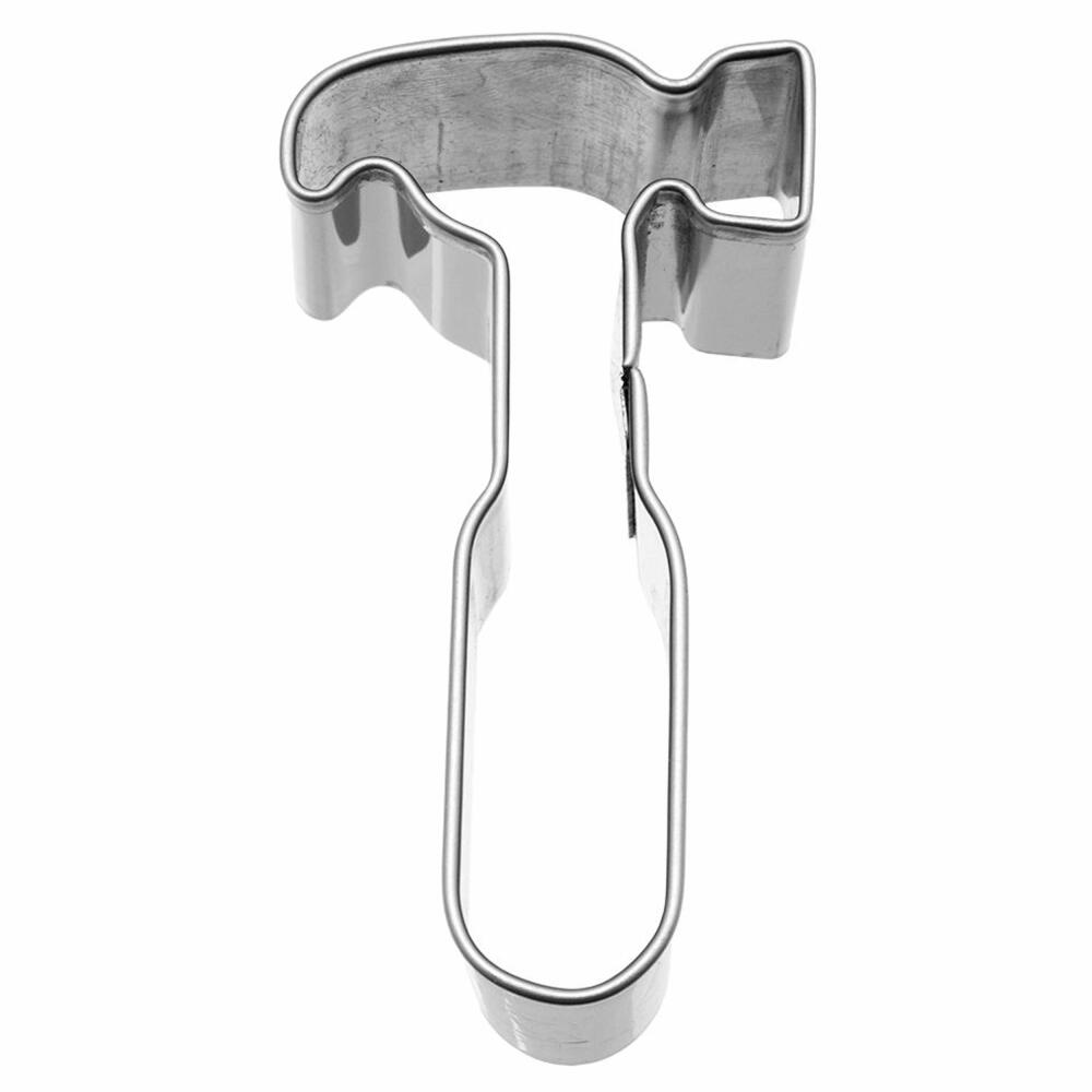 Birkmann Ausstechform Hammer, Ausstecher, Plätzchenform, Keks, Plätzchen, Edelstahl, 6 cm, 191914