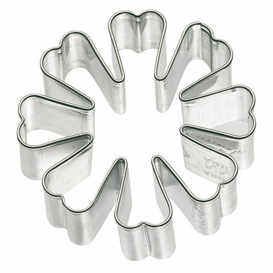 Birkmann Ausstechform Feuerstern, Ausstecher, Plätzchenform, Keks, Plätzchen, Edelstahl, 5.5 cm, 192980