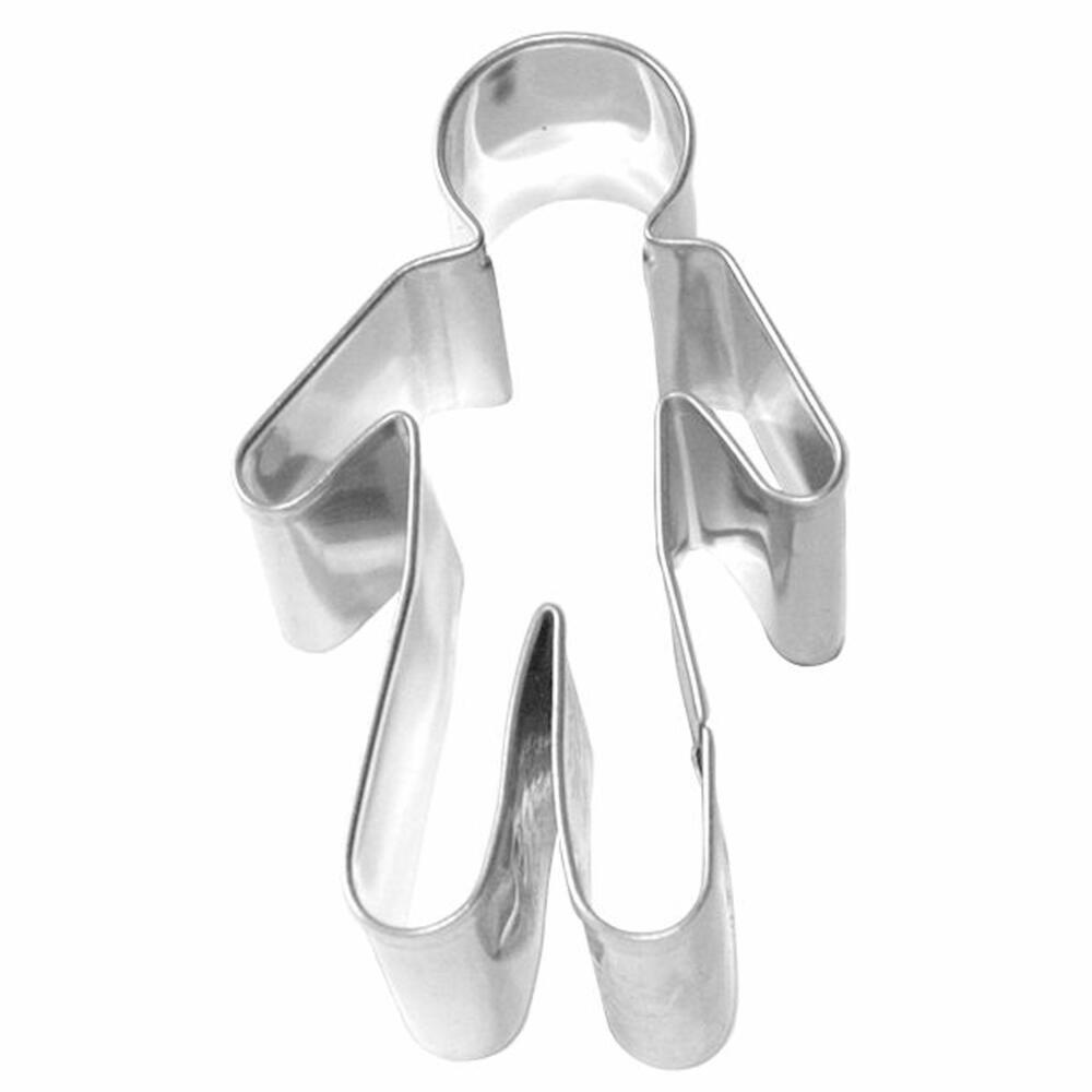Birkmann Ausstechform Junge, Ausstecher, Plätzchenform, Keks, Plätzchen, Edelstahl, 6.5 cm, 193185