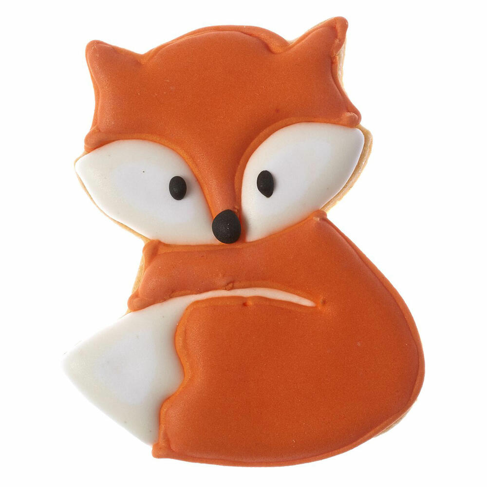 Birkmann Ausstechform Fuchs Fero, Ausstecher, Plätzchenform, Keks, Plätzchen, Edelstahl, 7 cm, 193499