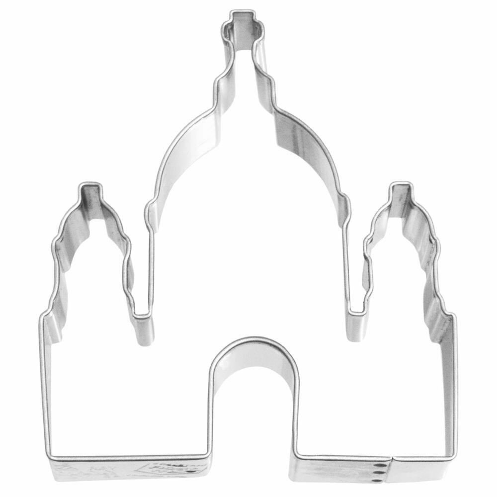 Birkmann Ausstechform Berliner Dom, Ausstecher, Plätzchenform, Keks, Plätzchen, Edelstahl, 9 cm, 193574