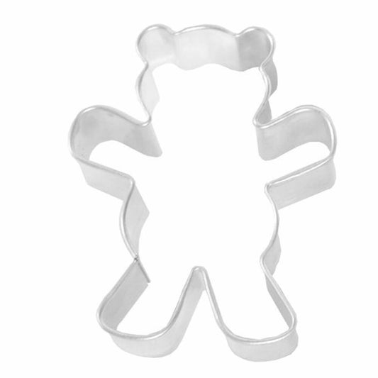 Birkmann cookie cutter teddy bear, cookie cutter, cookie shape, biscuit, cookies, stainless steel, 4.5 cm, 194472