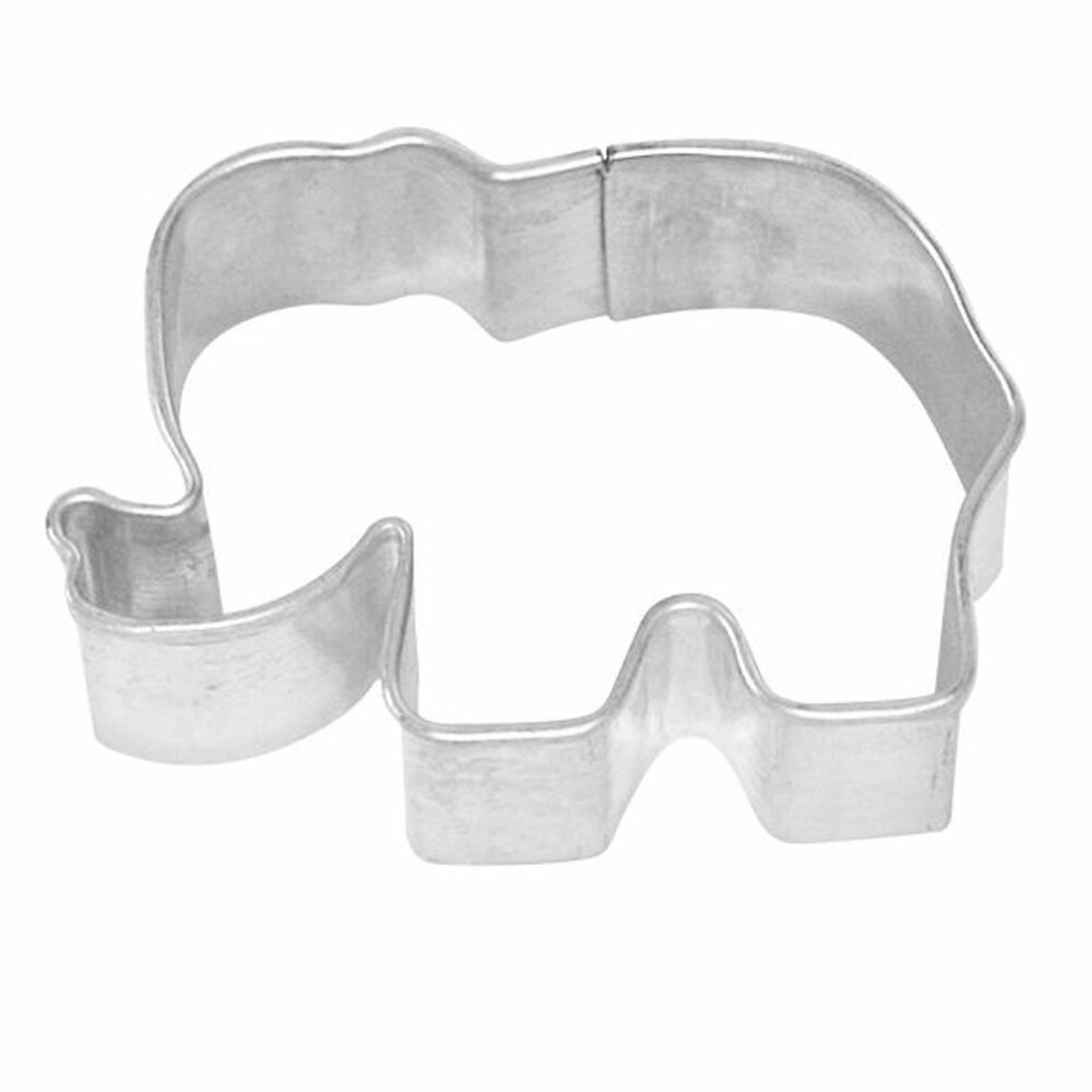 Birkmann Ausstechform Elefant, Ausstecher, Plätzchenform, Keks, Plätzchen, Edelstahl, 5 cm, 194533