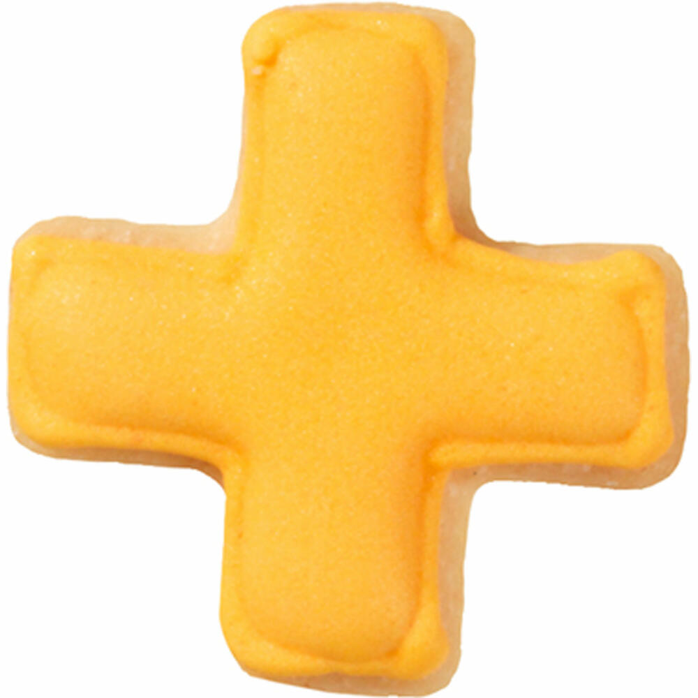 Birkmann Ausstechform Plus-Zeichen, Ausstecher, Plätzchenform, Keks, Plätzchen, Edelstahl, 3 cm, 195721