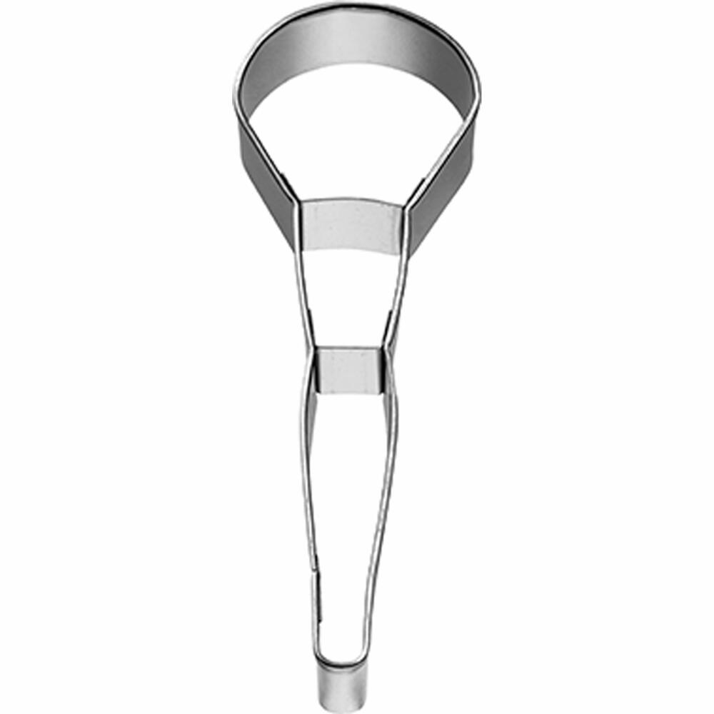 Birkmann Ausstechform Schminkpinsel, Ausstecher, Plätzchenform, Keks, Plätzchen, Edelstahl, 9.5 cm, 195844