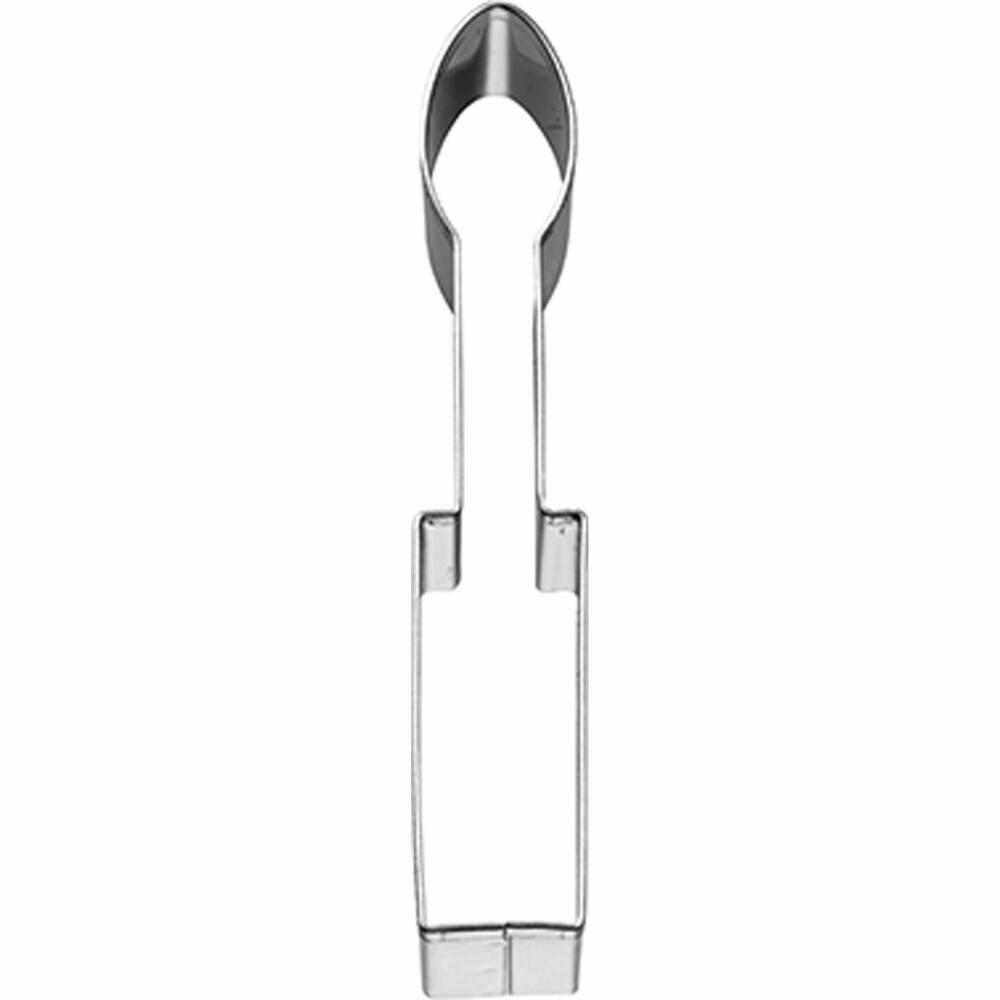 Birkmann Ausstechform Mascara, Ausstecher, Plätzchenform, Keks, Plätzchen, Edelstahl, 9 cm, 195851