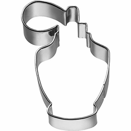 Birkmann cookie cutter bottle, cookie cutter, cookie shape, biscuit, biscuits, stainless steel, 6.5 cm, 195868