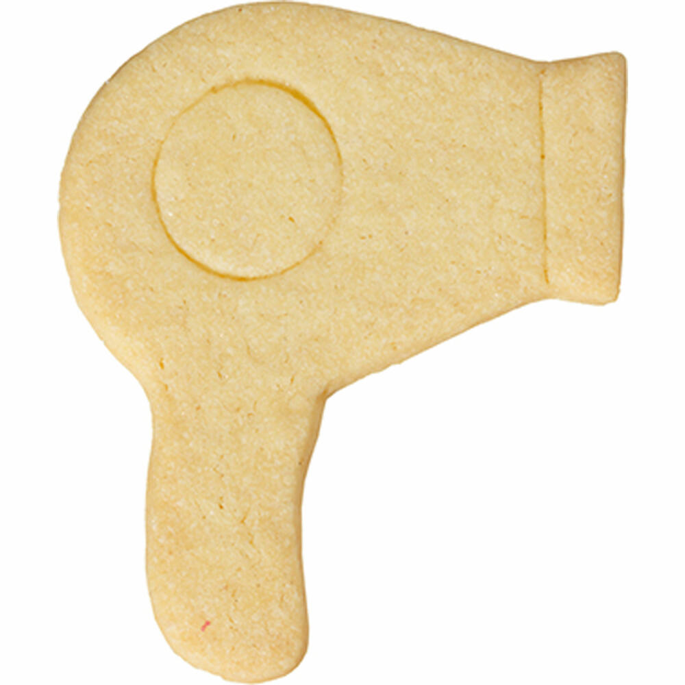 Birkmann Ausstechform Fön, Ausstecher, Plätzchenform, Keks, Plätzchen, Edelstahl, 7.5 cm, 195875